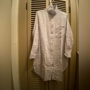 H&M women’s beach cover-up linen/cotton, US 12